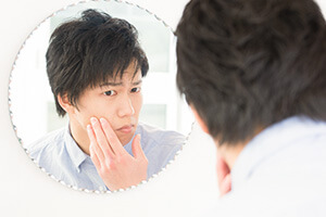 ヒゲ剃りで引き起こる肌荒れがなくなる